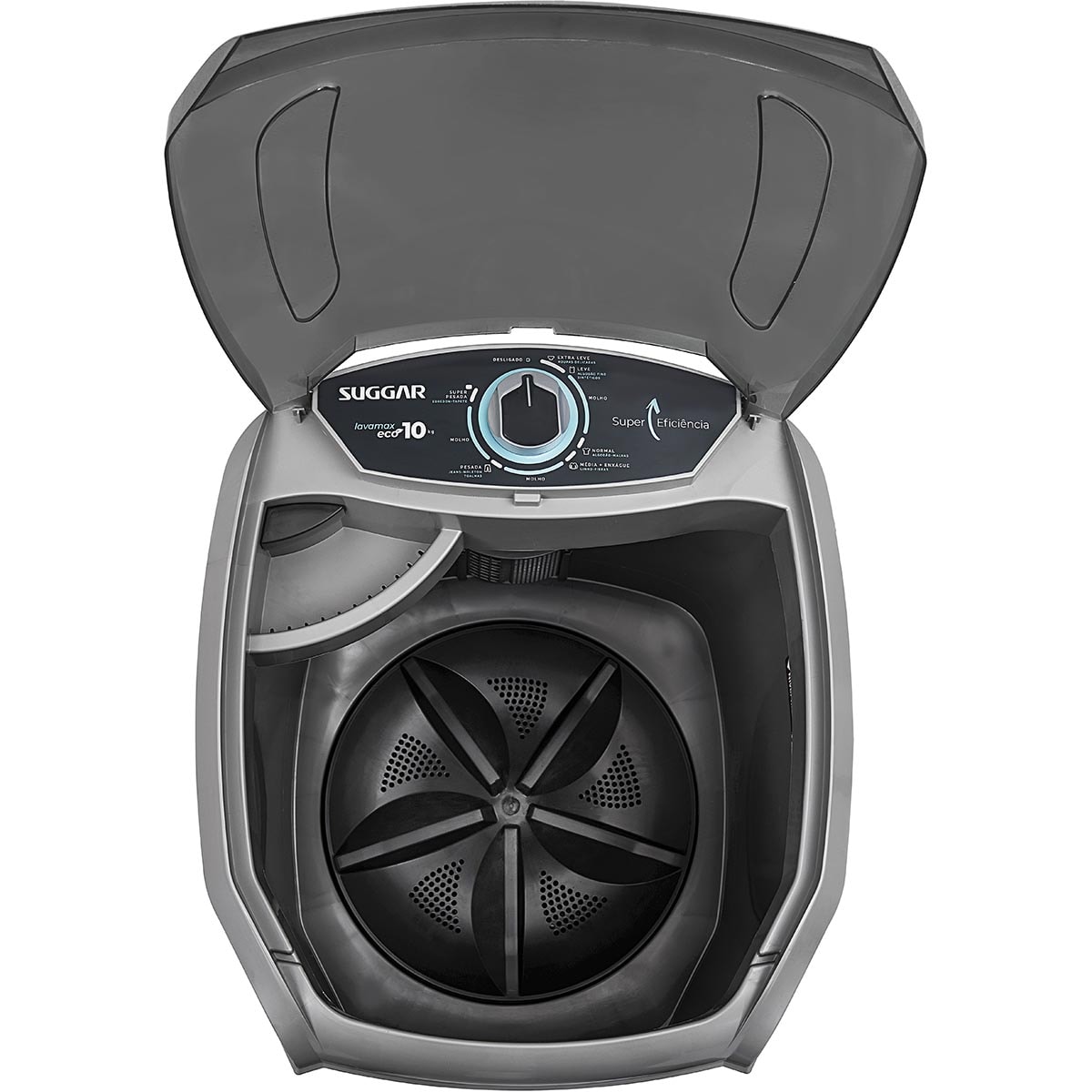 Tanquinho Lavamax Eco 10 Kg Prata Suggar - 0eda9955-c28f-4f51-b00d-4d64303de372