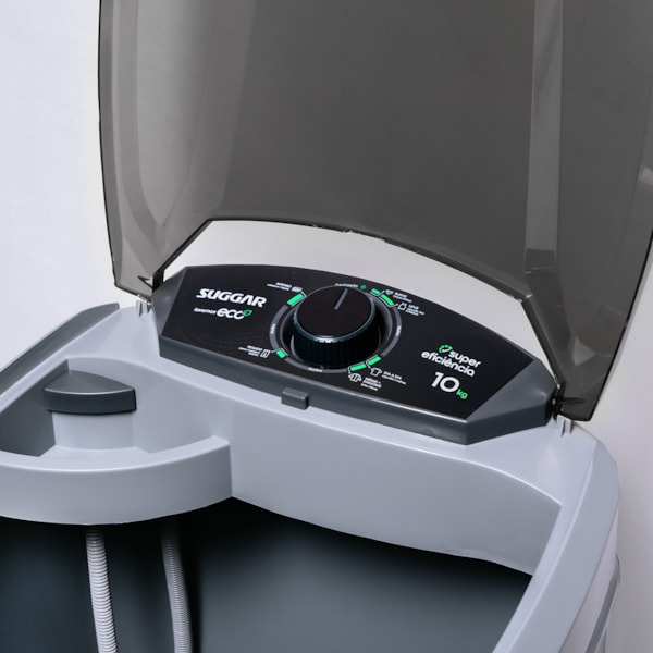 Tanquinho Lavamax Eco 10 Kg Prata Suggar - Imagem principal - 2334a8dc-9a07-433b-8a8d-8d79ff28983b