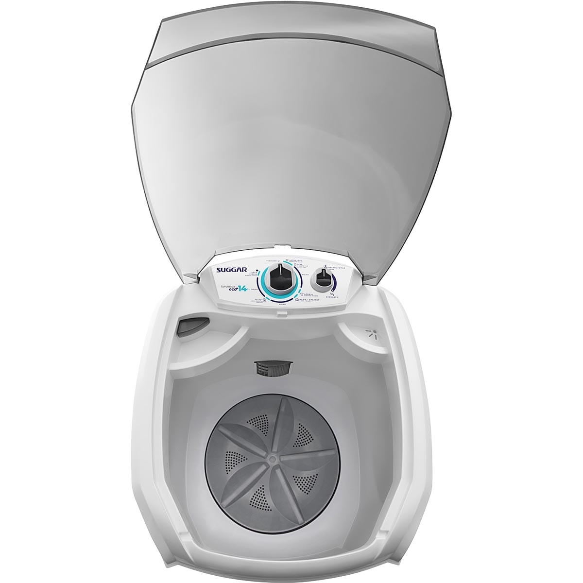 Tanquinho Lavamax Eco 14 Kg Branca Suggar - Imagem principal - d800739d-16de-492a-b310-10dadeffa73d