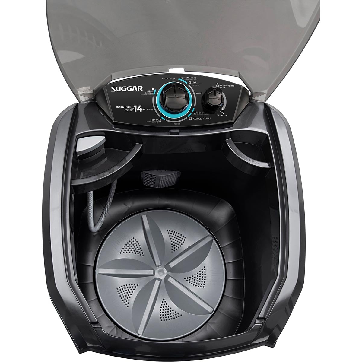 Tanquinho Lavamax Eco 14 Kg Preta Suggar - c91f7759-3087-4d21-adf8-c7249df7ca5d