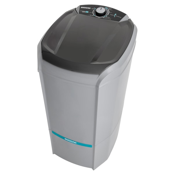 Tanquinho Lavamax Eco 15kg Prata Suggar - Imagem principal - ac1adf04-ff8e-45b8-9bc5-c9d8bd34b3d2
