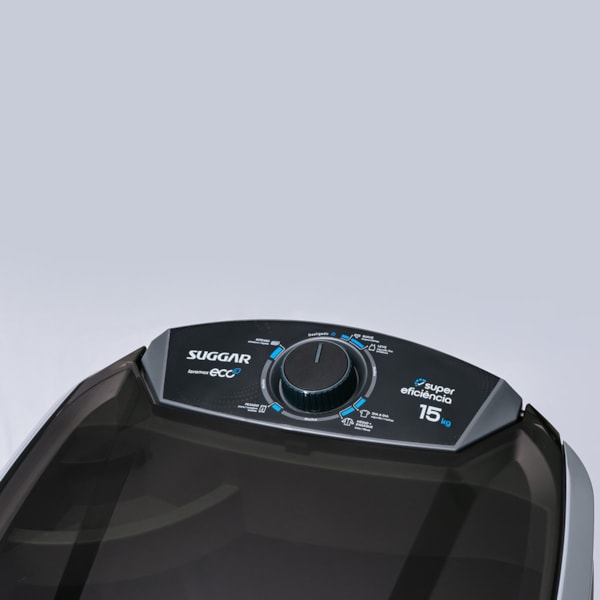 Tanquinho Lavamax Eco 15kg Prata Suggar - Imagem principal - f86d0ec1-fc36-44e4-8849-1a00b31ec1ff