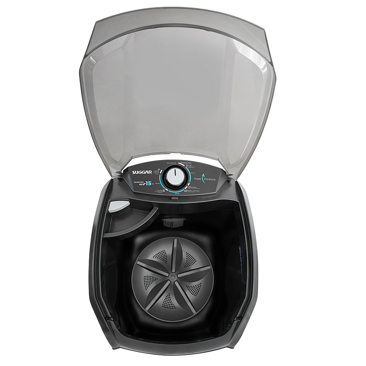 Tanquinho Lavamax Eco 15kg Preta Suggar - 0b71a370-37d2-45ad-aee2-d95ea81be427