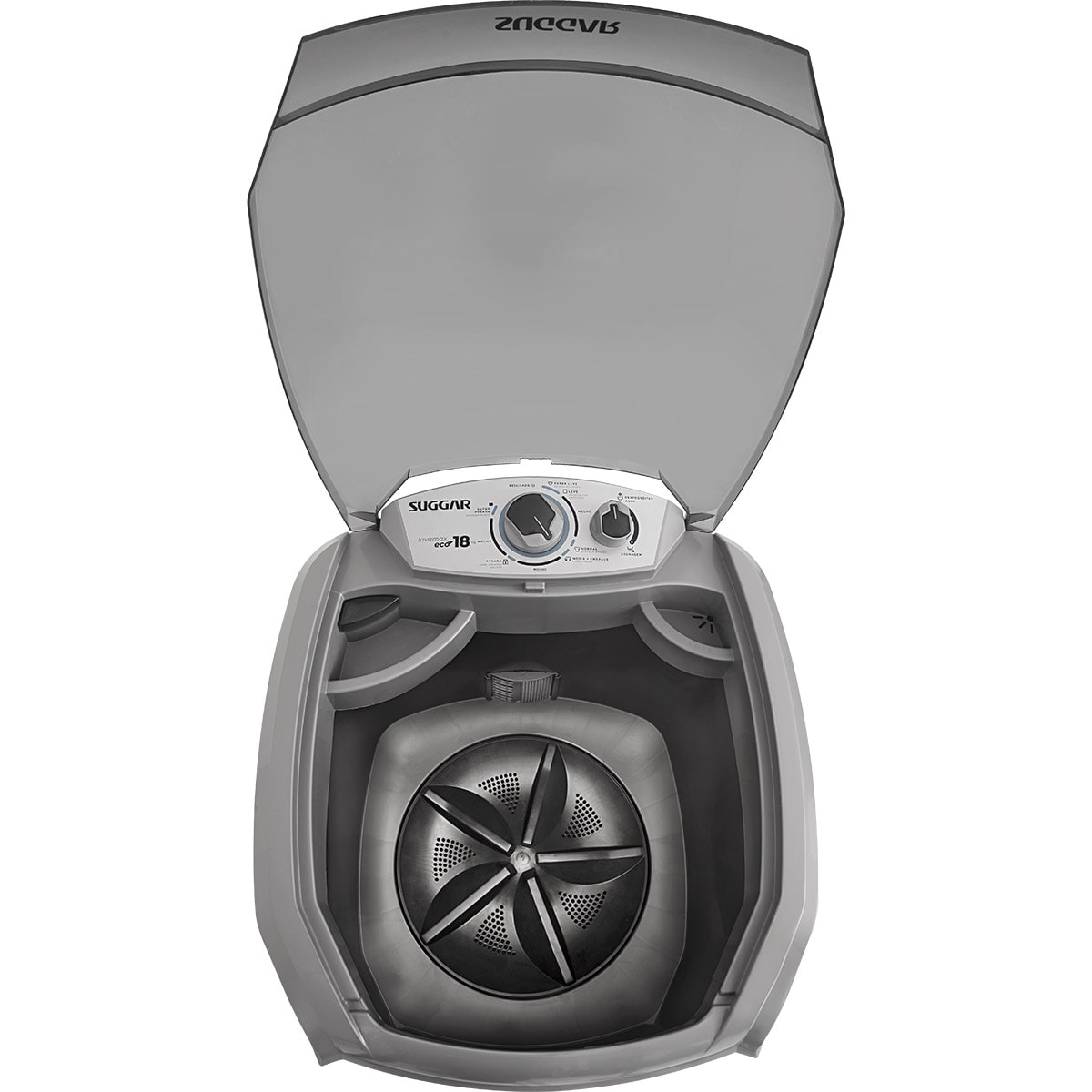 Tanquinho Lavamax Eco 18 Kg Prata Suggar - cf0fed64-3698-4203-bc66-ba0f65650584