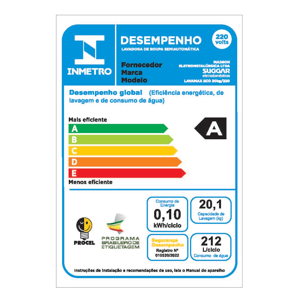 Tanquinho Lavamax Eco 20 Kg Prata Suggar - Imagem principal - 5062176e-5509-4f9e-90ce-e81cf877cc09