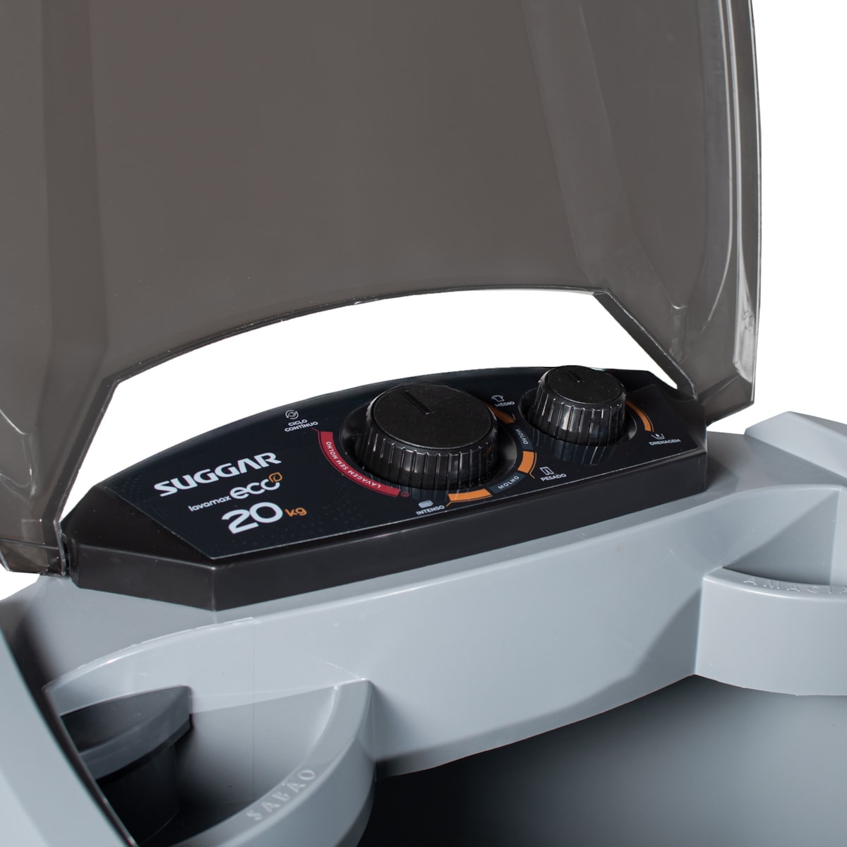 Tanquinho Lavamax Eco 20 Kg Prata Suggar - Imagem principal - 06c8fc2d-396e-4e20-a776-378762447846