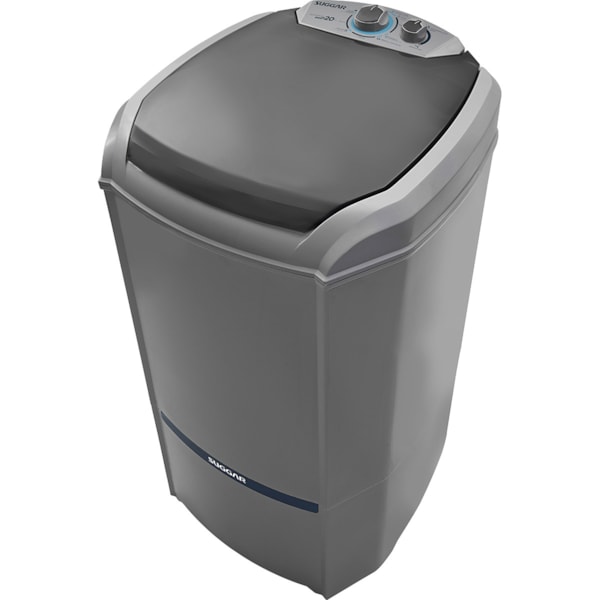 Tanquinho Lavamax Eco 20 Kg Prata Suggar - Imagem principal - 4c2c0f46-54be-4b4b-b11b-2ef9f7db5cbe