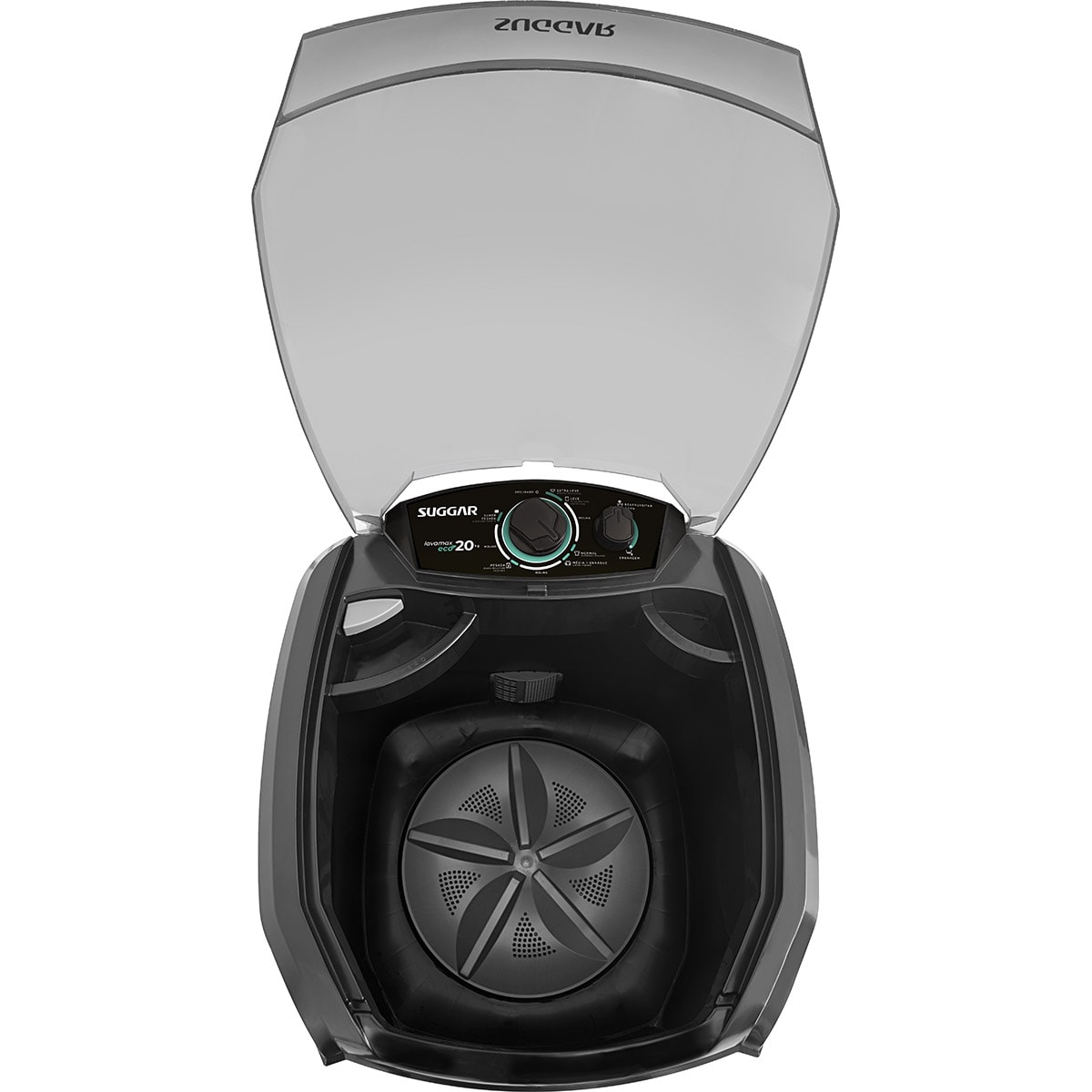 Tanquinho Lavamax Eco 20 Kg Preta Suggar - 67a55ffc-0bd4-4318-ac1d-27403ceffd2b