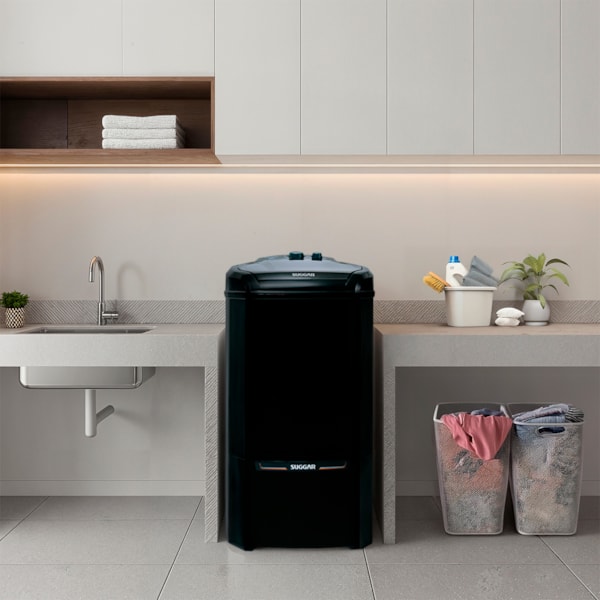 Tanquinho Lavamax Eco 20 Kg Preta Suggar - Imagem principal - 2e466402-15e4-4638-9c37-fa3704ad48db