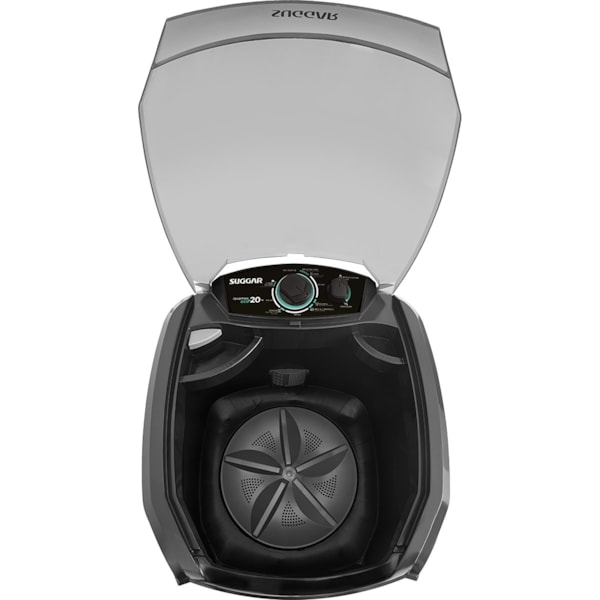 Tanquinho Lavamax Eco 20 Kg Preta Suggar - Imagem principal - 9e87585d-b5d9-4f72-951a-767b01f38e97