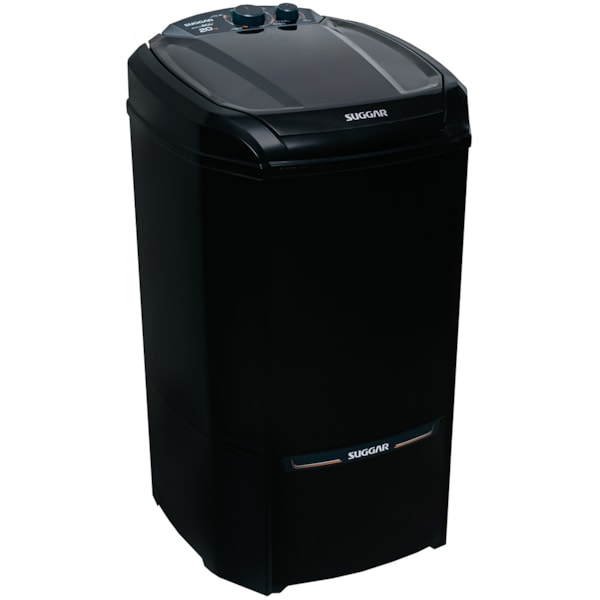 Tanquinho Lavamax Eco 20 Kg Preta Suggar - Imagem principal - 8ce0e0c6-675b-4681-a25e-79a3ea49c0e9