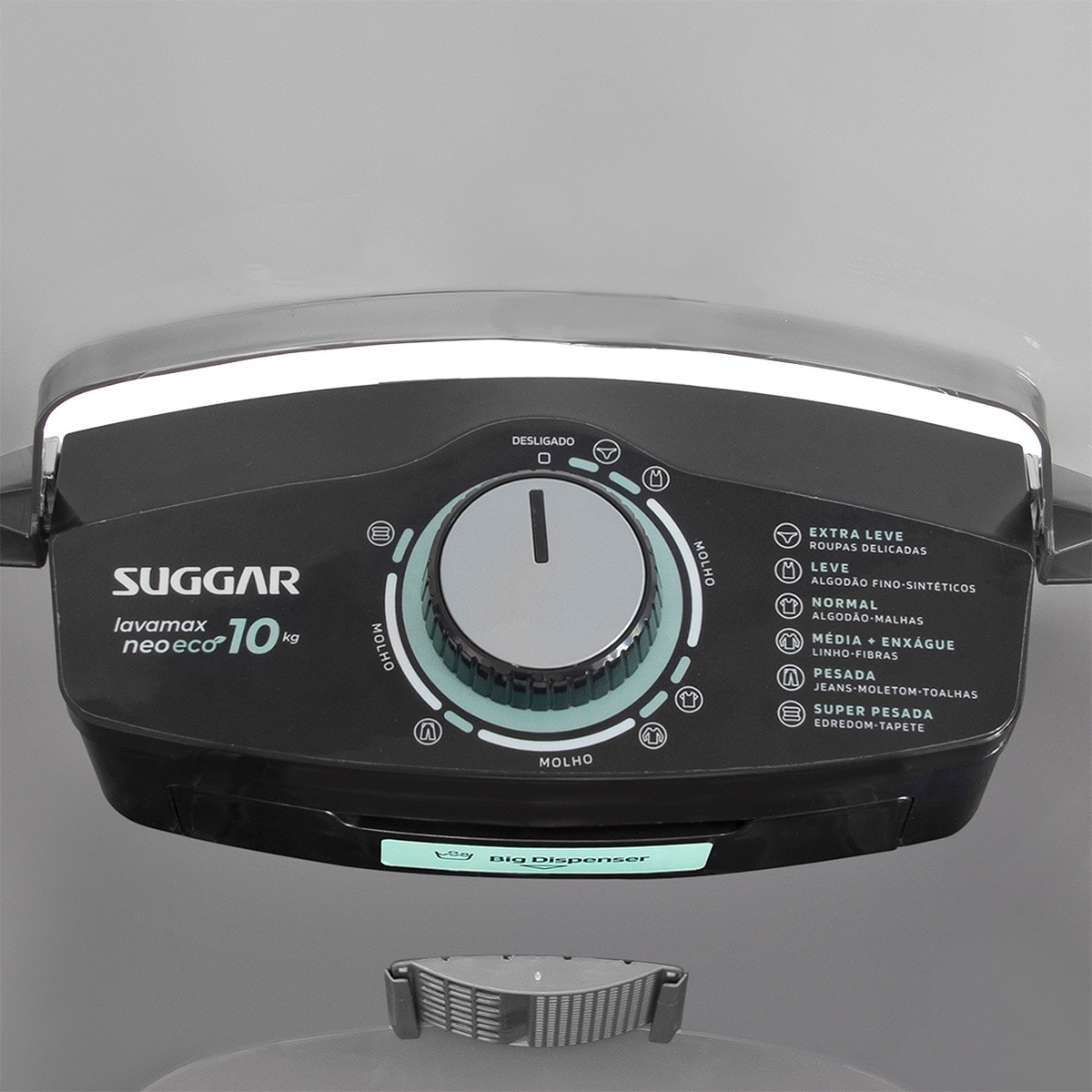 Tanquinho Neo Eco 10KG Prata Suggar - 0072aaf3-4388-4407-8d1f-c784c17ed70f
