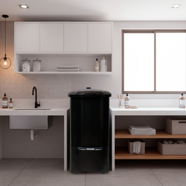 Tanquinho Neo Eco 10KG Preta Suggar - Imagem principal - 98b7350d-d093-492b-b56e-6c0e92739bc6