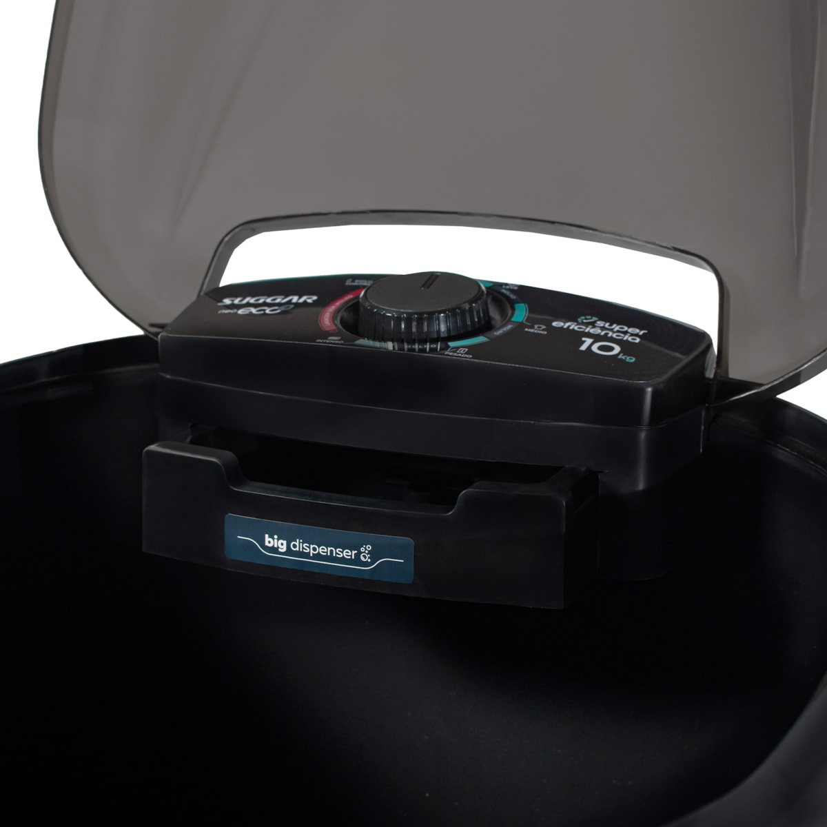 Tanquinho Neo Eco 10KG Preta Suggar - Imagem principal - afcf3977-2593-4f16-b1fe-6ca77de8db0a
