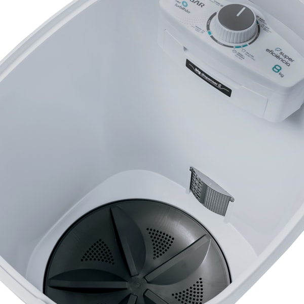 Tanquinho Neo Turbilhão 8KG Branco Suggar - Imagem principal - ea56774c-e0f9-4359-baf0-d4599621c8e3