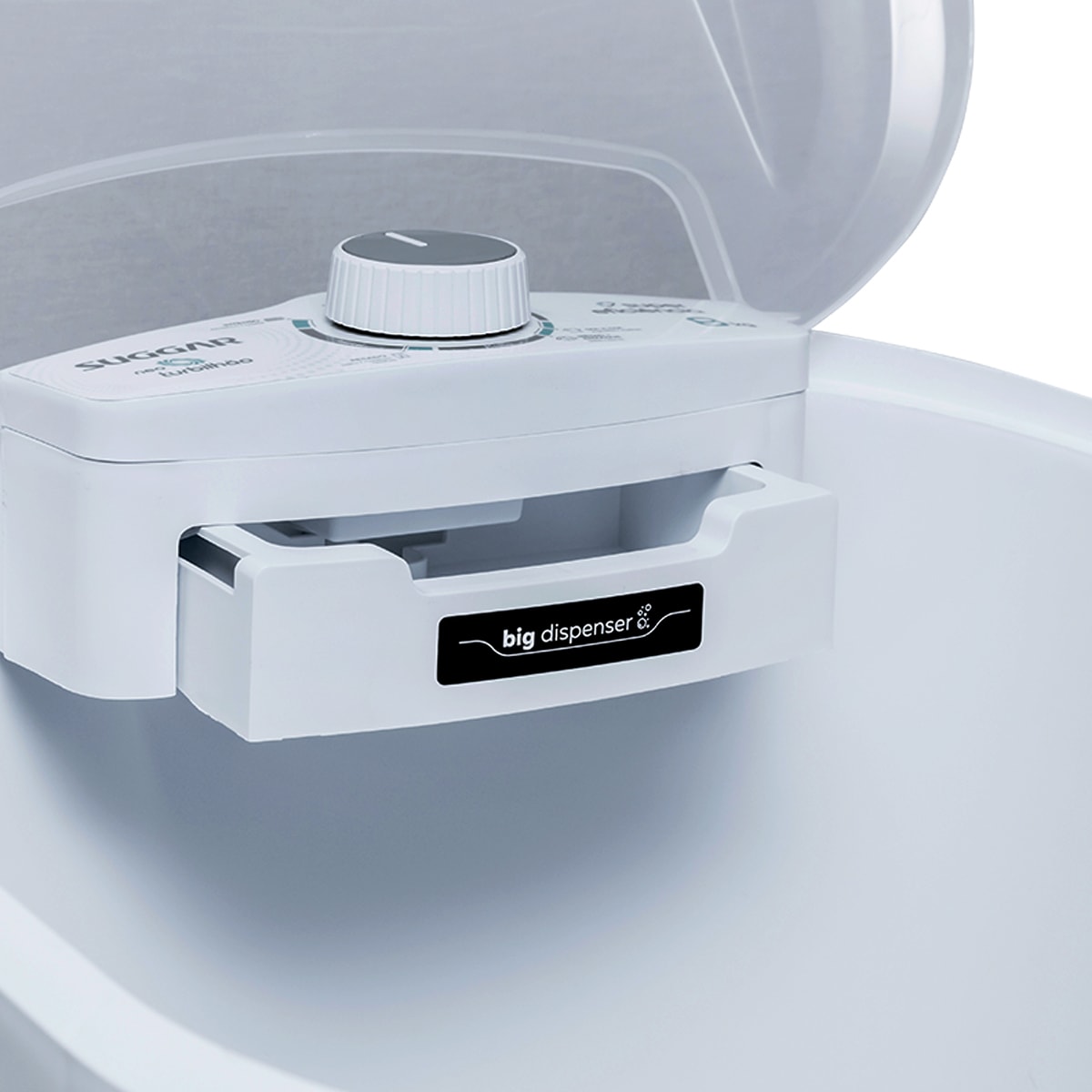 Tanquinho Neo Turbilhão 8KG Branco Suggar - Imagem principal - 6387a2c0-3b7d-48dc-9ef8-3996887a17c3