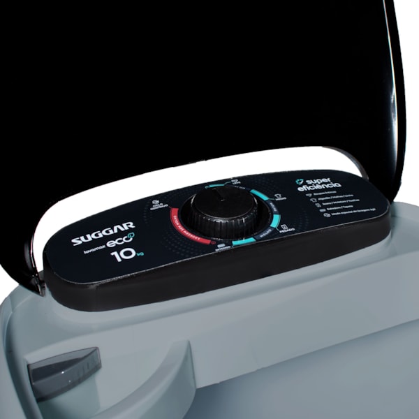  Tanquinho Suggar Lavamax Eco 10kg Prata - Imagem principal - 21d4a540-db74-4cce-9bf4-14b604ee8b21