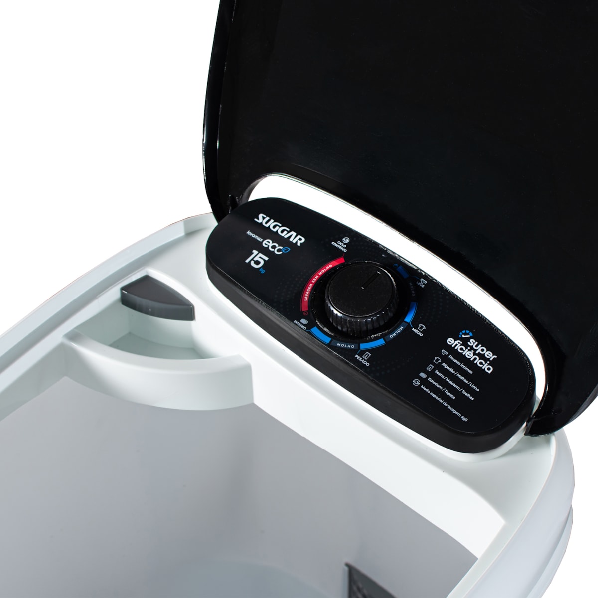 Tanquinho Suggar Lavamax Eco 15kg Branca - Imagem principal - 7fd96cb7-c859-4f28-a99e-db9d2f8bae58